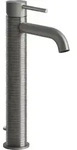 Gessi 316 Trame Waschtisch-Einhebelmischer mit Ablaufgarnitur - Edelstahl...