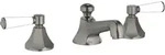 Dornbracht Madison Flair Waschtisch-Dreilochbatterie - brushed dark platinum