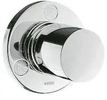 Axor Uno2 Trio/Quattro Ab- und Umstellventil - brushed nickel