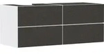 Hansgrohe Xevolos E Waschtischunterschrank 1370/550 mit 4 Schubk&auml;sten f&uuml;r...