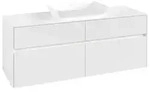Villeroy & Boch Collaro Waschtischunterschrank 1400 x 500 x 548mm, mit LED