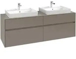 Villeroy & Boch Collaro Waschtischunterschrank 1600 x 548 x 500mm, mit LED