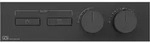 Gessi Hi-Fi Unterputz-Thermostat f&uuml;r 2 Verbraucher, 3/4 - schwarz matt