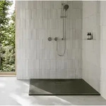 Bette Floor Side Rechteck-Duschwanne mit Wannentr&auml;ger, 120 x 100cm; Modell...