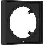 Axor ShowerSelect ID Verl&auml;ngerungsrosette eckig 22 mm - schwarz matt