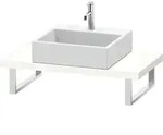 Duravit L-Cube Konsole 800mm - Wei&szlig; Hochglanz Dekor