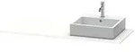 Duravit Xsquare Konsole mit einem Ausschnitt XS060G, 1400 x 550mm - Wei&szlig; matt