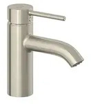 KLUDI Bozz Waschtisch-Einhandmischer 75 mit Push-Open-Ablaufgarnitur - stainless