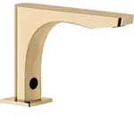 Gessi Rilievo ber&uuml;hrungslose Waschtischarmatur - warm bronze PVD