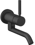 Dornbracht META Waschtisch-Wand-Einhandbatterie - Schwarz matt