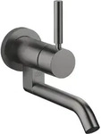 Dornbracht META Waschtisch-Wand-Einhandbatterie - brushed dark platinum