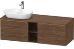 Duravit D-Neo Konsolenwaschtischunterbau mit M&ouml;belgriff Bronze geb&uuml;rstet -...