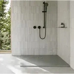 Bette Floor Side Rechteck-Duschwanne mit Wannentr&auml;ger, 110 x 90cm; Modell 3396...