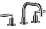 Dornbracht TARA Waschtisch-Dreilochbatterie mit Ablaufgarnitur - dark chrome