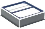 Geberit Duofix Installationsrahmen, 90x80 cm f&uuml;r f&uuml;nf F&uuml;&szlig;e - Neutral