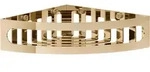 Gessi Rilievo Eck-Duschkorb - warm bronze PVD