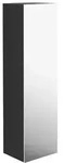 emco evo Hochschrank 1500mm mit Doppelspiegelt&uuml;r - schwarz