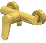 Steinberg Serie 340 Aufputz-Brausethermostat - brushed gold
