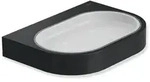 HEWI System 800 Seifenschale mit Halter - schwarz matt