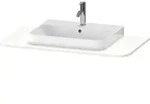 Duravit Happy D.2 Plus Konsolenplatte mit einem Ausschnitt, 1000 x 550mm - wei&szlig;