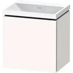 Duravit L-Cube c-shaped Badm&ouml;bel-Set 450mm wei&szlig; supermatt - wei&szlig; supermatt