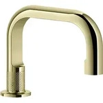 Gessi Inciso Waschtisch-Standauslauf H&ouml;he 145mm - messing