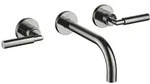 Dornbracht Tara. Waschtisch-Wandbatterie Ausladung 190mm - dark chrome