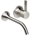 Dornbracht VAIA Waschtisch-Wand-Einhandbatterie ohne Ablaufgarnitur - platin