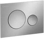 LAUFEN Moon WC-Bet&auml;tigungsplatte - chrom matt