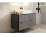 Hansgrohe Xilesa E Waschtischunterschrank 1180/550 mit 2 Schubk&auml;sten - schiefergrau