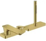 Axor Citterio C Einhebel-Wannenmischer Cubic Cut - polished gold optic