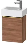 Duravit D-Neo Waschtischunterbau wandh&auml;ngend mit M&ouml;belgriff Gold poliert -...