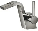 Dornbracht IMO Bidet-Einhandbatterie Ausladung 140mm - dark chrome