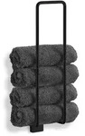Giese GIFIX 21 G&auml;stehandtuchhalter Wandmodell - schwarz matt