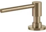 Gessi 316Accessoires Sp&uuml;lmittelspender - warm bronze geb&uuml;rstet PVD