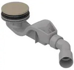 Bette Ablaufgarnitur Solid 50 mit Anti-Rutsch-Pro f&uuml;r glasierten Deckel -...