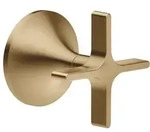 Dornbracht Vaia Unterputzventil Kreuzgriff, rechtsschlie&szlig;end, 3/4" - dark brass