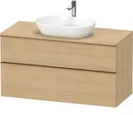 Duravit D-Neo Konsolenwaschtischunterbau mit M&ouml;belgriff Bronze geb&uuml;rstet -...