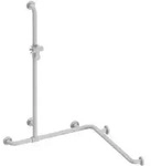 HEWI Serie 477/801 Duschhandlauf mit verschiebbarer Brausehalterstange -...