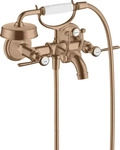 Axor 16551310, Axor Montreux 2-Griff-Wannenarmatur Aufputz brushed red gold optic