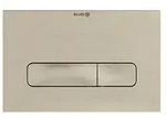 KLUDI UNIFIX WC-Bet&auml;tigungsplatte Stainless Brushed Nickel - Stainless Brushed