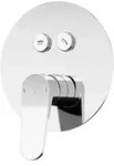 Steinberg Serie 340 Wanne-/Brause-Einhebelmischer f&uuml;r 2 Verbraucher - chrom