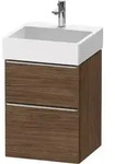 Duravit D-Neo Waschtischunterbau wandh&auml;ngend mit M&ouml;belgriff Edelstahl...