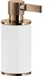 Gessi Inciso Stand-Seifenspender Glas hell - Kupfer PVD