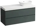 LAUFEN Lani Waschtischplatte mit Unterschrank 1185mm, mit Ausschnitt rechts -