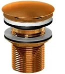Steinberg Serie 100 Schaftventil f&uuml;r Becken ohne &Uuml;berlauf - Rose-Gold