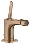 Axor Citterio E Einhebel-Bidetmischer - brushed red gold optic