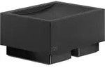 Gessi Rettangolo Stand-Seifenhalter Schale schwarz - Metall schwarz