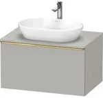 Duravit D-Neo Konsolenwaschtischunterbau mit M&ouml;belgriff Gold poliert -...
