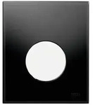 TECE TECEloop Urinal-Bet&auml;tigungsplatte Glas schwarz 9242654 - Schwarz